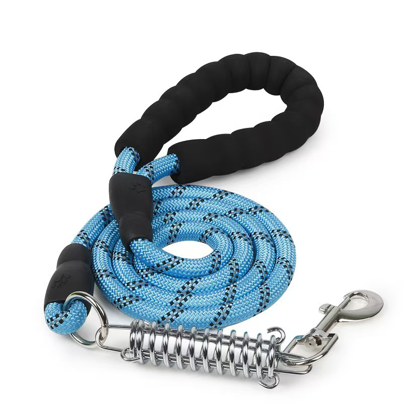 EVA Reflective Wire Round Belt Dog Leash Corset Matching Extended Pet Leash 