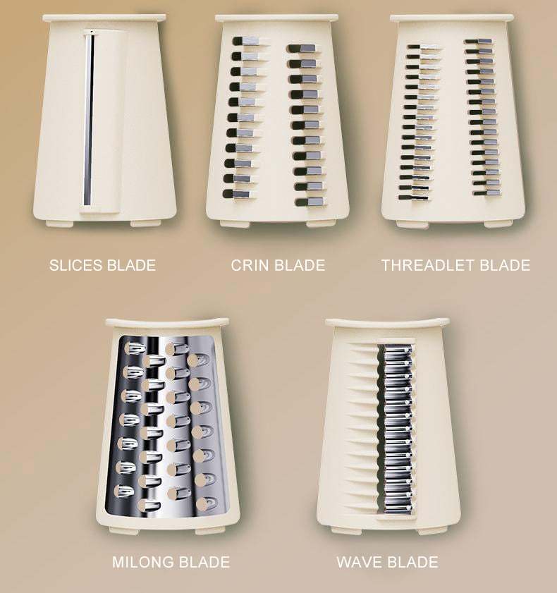 🧑‍🍳Kitchen Artifact - 49%OFF🥳-Rotary Grater 5 in 1 