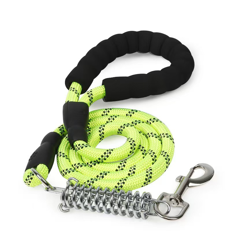 EVA Reflective Wire Round Belt Dog Leash Corset Matching Extended Pet Leash 