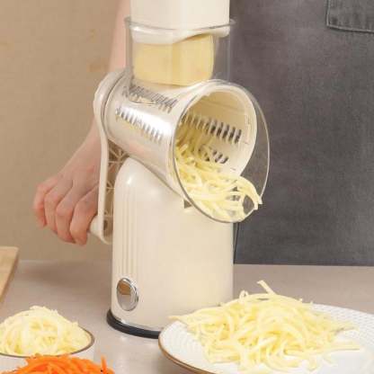🧑‍🍳Kitchen Artifact - 49%OFF🥳-Rotary Grater 5 in 1 
