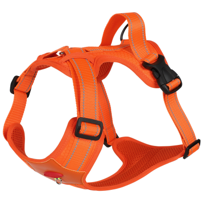 New dog leash explosion-proof punch reflective pet chest and back medium and large dogs