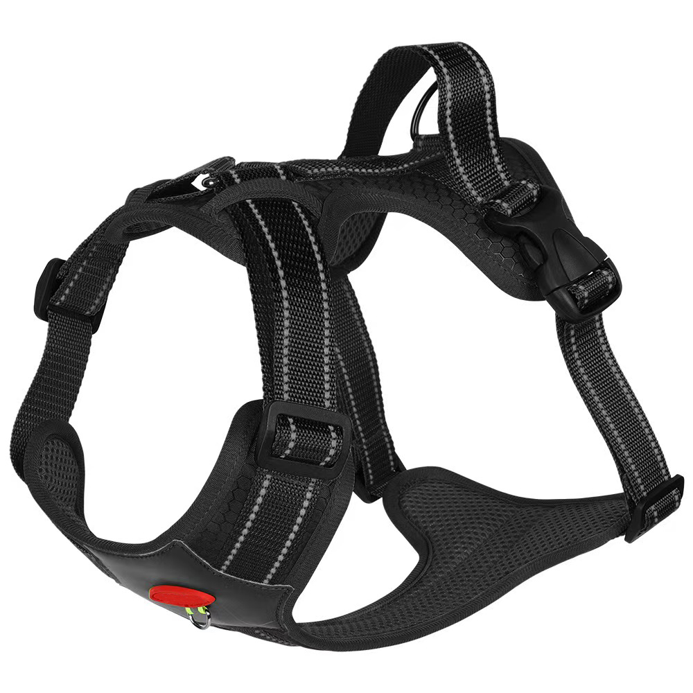 New dog leash explosion-proof punch reflective pet chest and back medium and large dogs