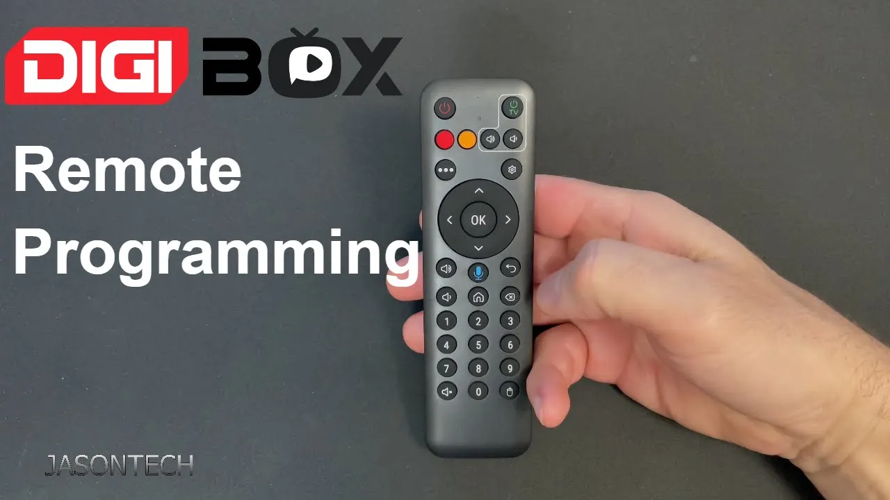 How To Program The DIGIBOX D3 PLUS Remote Control