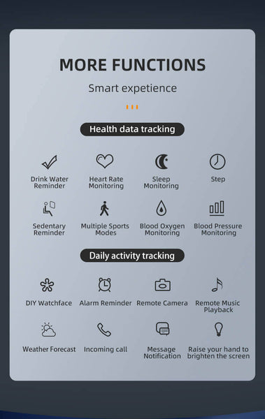 Non-invasive blood pressure test smart watch 35