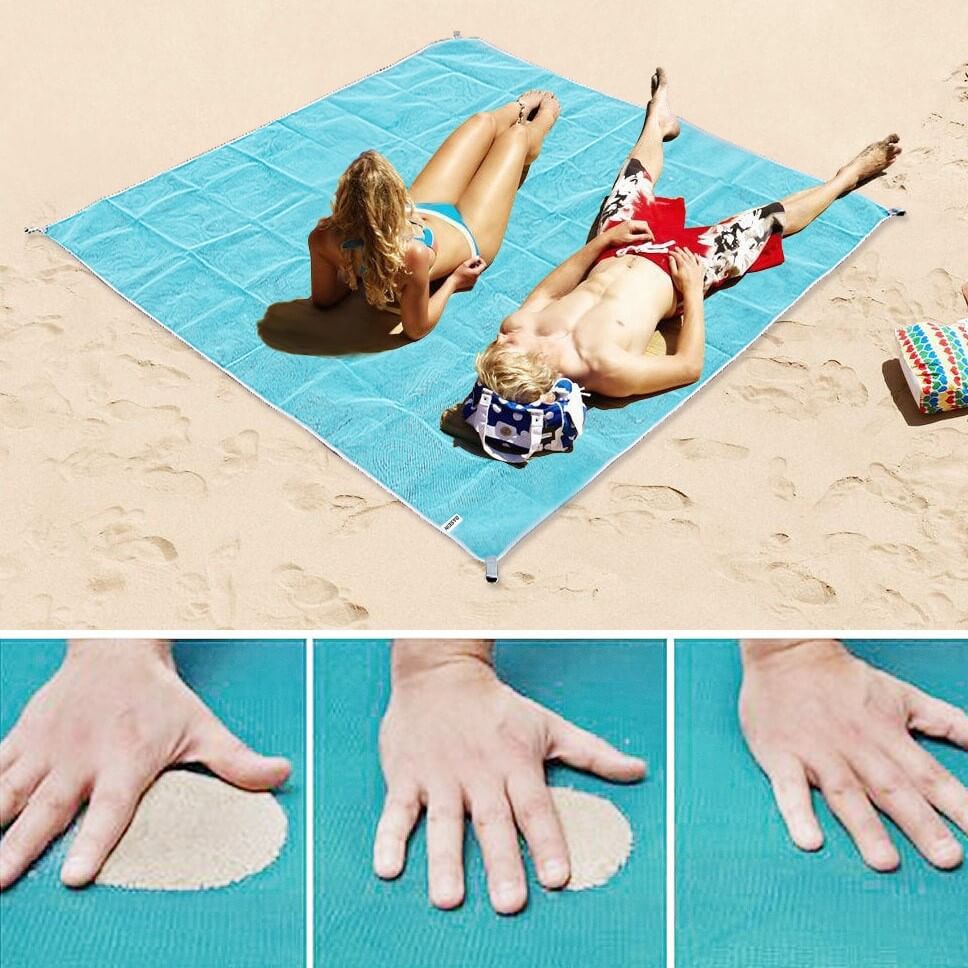 Giant Sandless Beach Mat