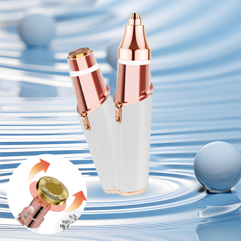 Rechargeable Eyebrow and Facial Hair Trimmer