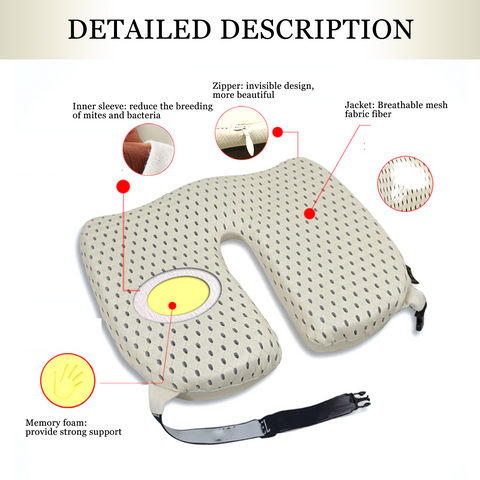 memory foam car seat cover