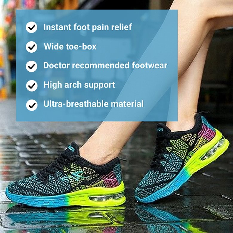 Last Day Promotion 53% OFF - Women Orthopedic Multicolor Air Cushion Sneakers 25 a418d14cb38c2023c39c2ab7d8ed69c2 1600