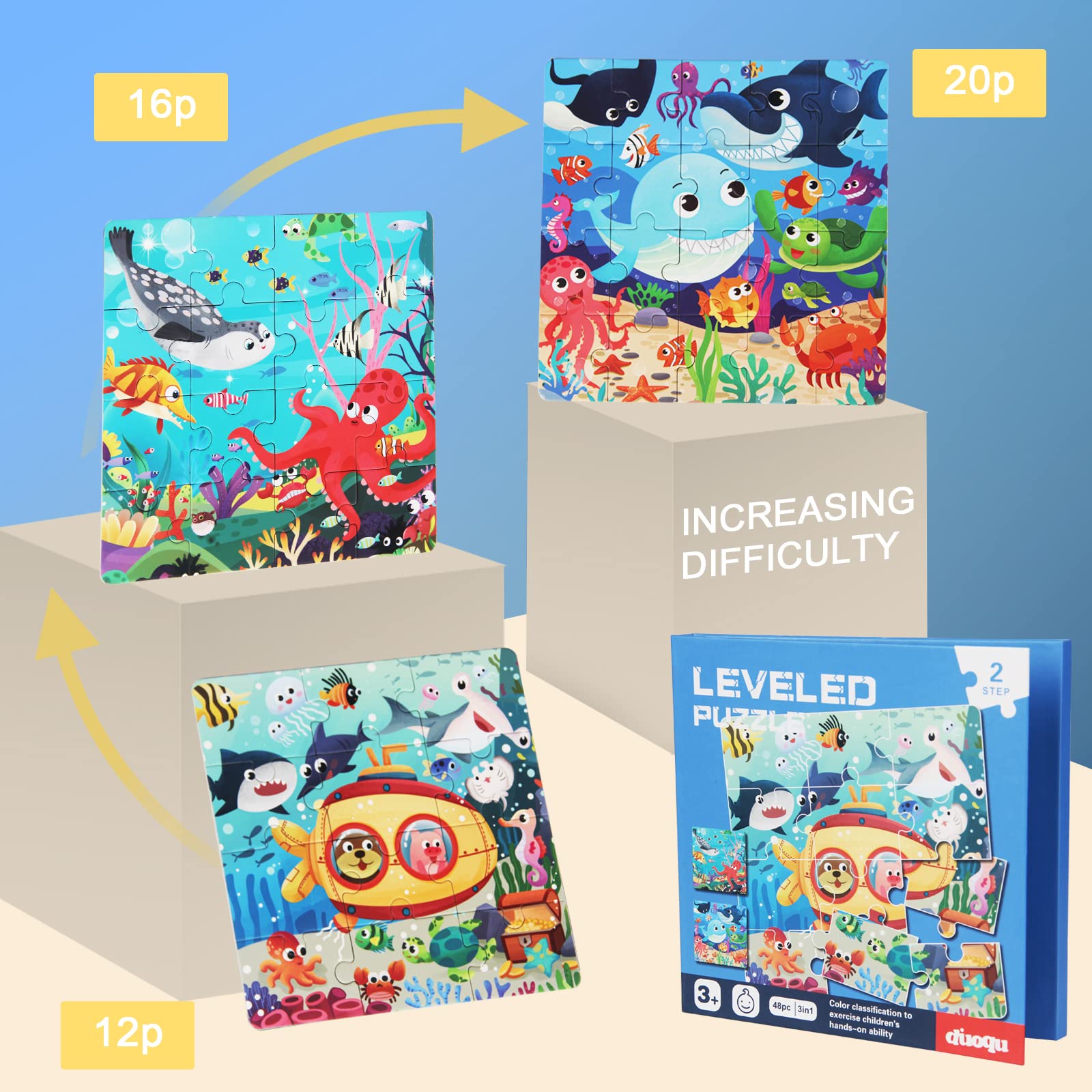 Best Holiday Gifts - Wooden 3-in-1 Magnetic Advanced Folding Puzzle 14 355c782b9577c3d8f241755da75cad5070483b33