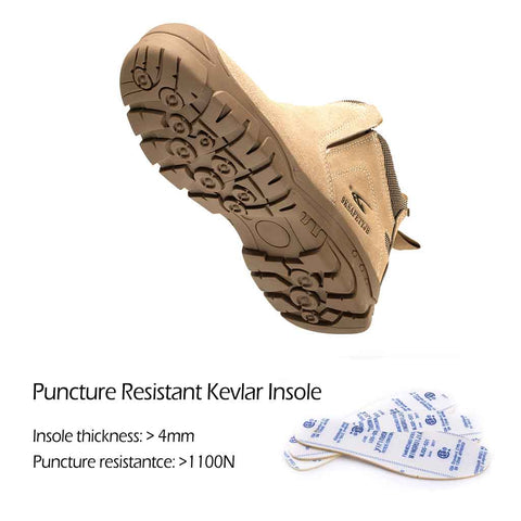 Kevlar Puncture Resistant Chelsea Work Boots