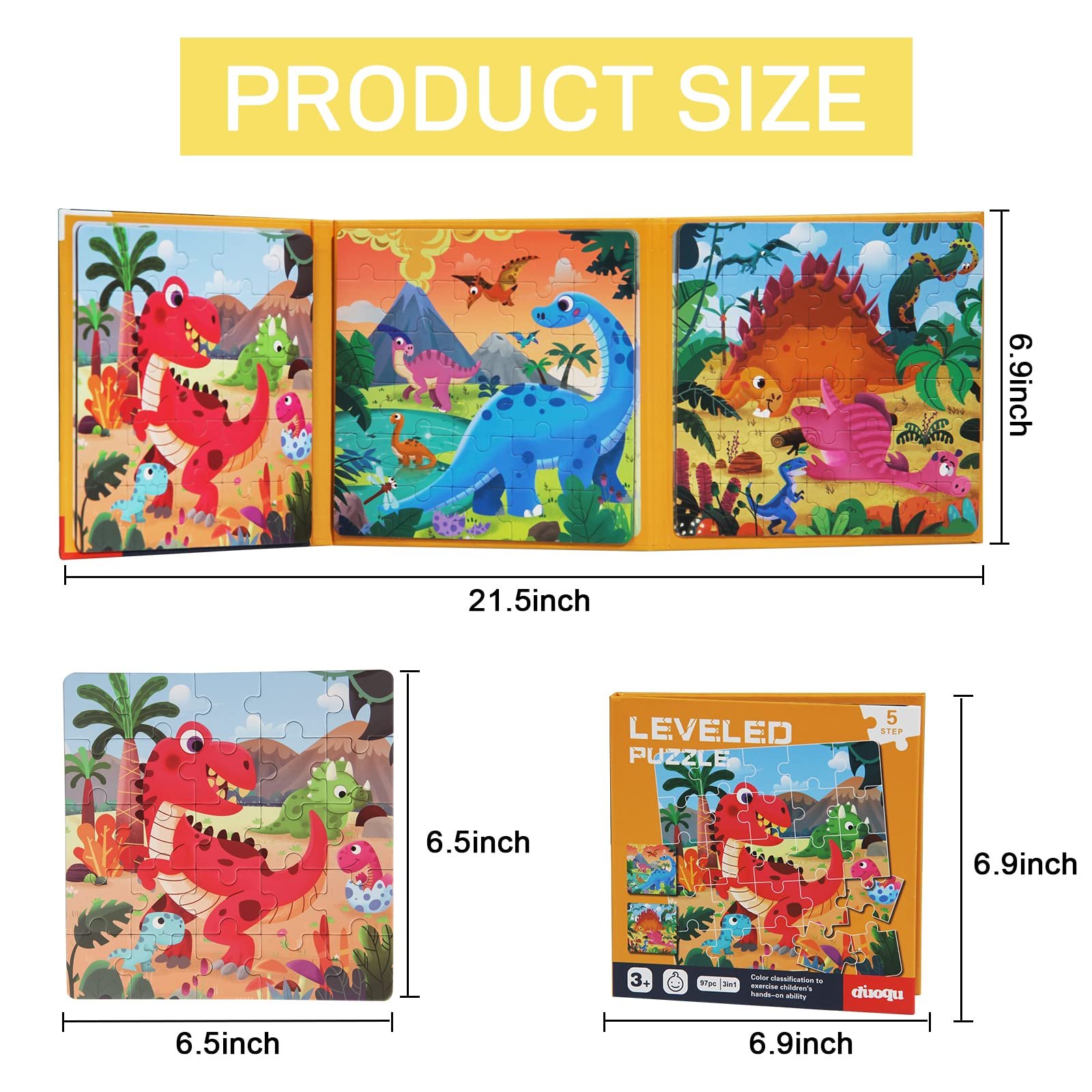 Best Holiday Gifts - Wooden 3-in-1 Magnetic Advanced Folding Puzzle 18 706e56b8ef1f4d7cee583df8ae8baf7a4395d3fd