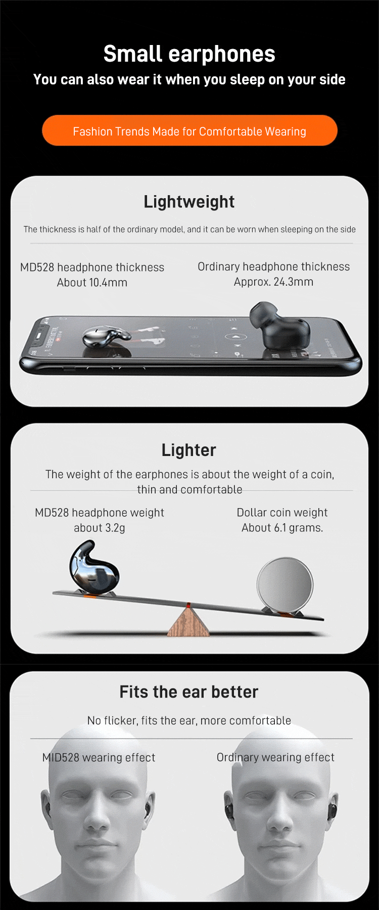 Wireless Bluetooth Sleep Headphones Waterproof 5.2 Sound Effect 103 ef347ea60acb9695564cf259cfdb8fbb