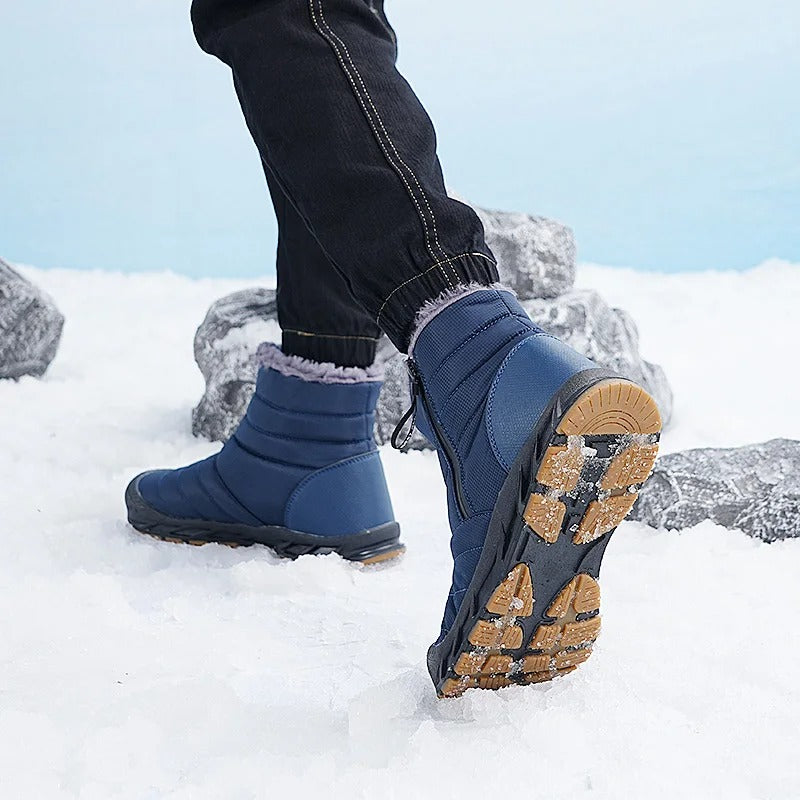 Men's Waterproof warm Non-Slip Snow Boots