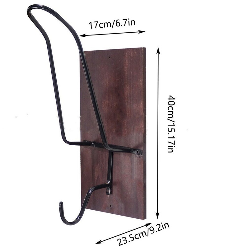 Motorcycle Helmet Rack & Jacket Hook image 1