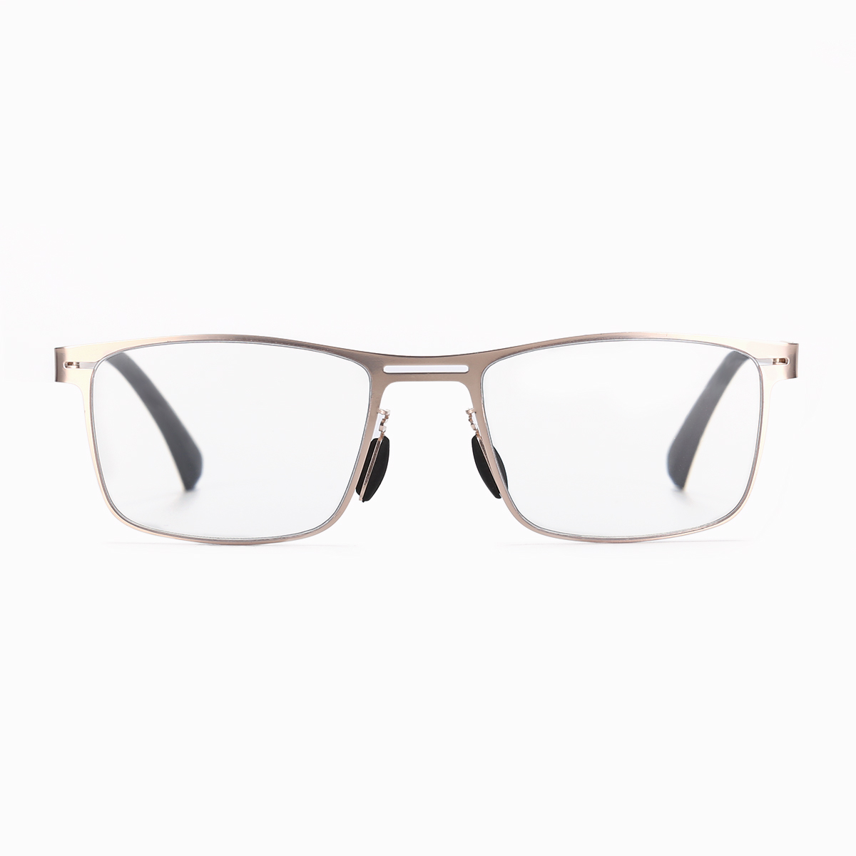 FASHION BUSINESS METAL LARGE FRAME MULTIFOCAL PHOTOCHROMIC GLASSES