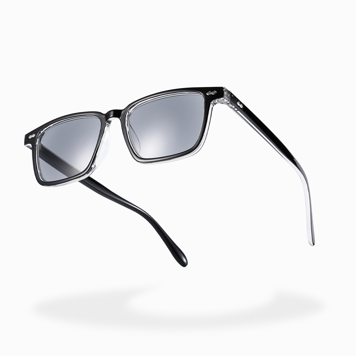 BUSINESS SQUARE FRAME READING SUNGLASSES