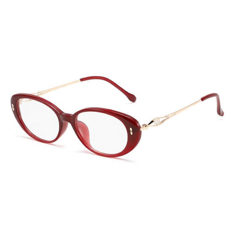 RETRO OVAL RHINESTONE PHOTOCHROMIC MULTIFOCAL READING GLASSES