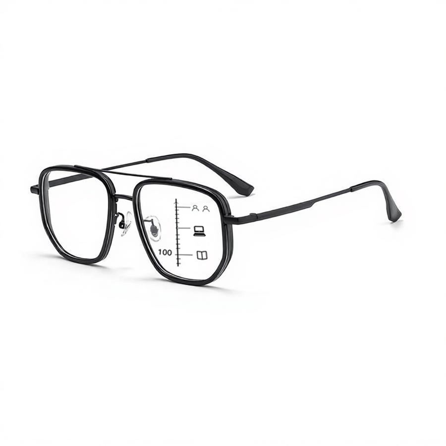 MODERN MINIMALIST SPORT READING GLASSES - DURABLE COMFORTABLE CLEAR FRAME FOR TRAVEL, DRIVING & DAILY WEAR