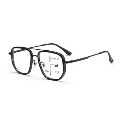 MODERN MINIMALIST SPORT READING GLASSES - DURABLE COMFORTABLE CLEAR FRAME FOR TRAVEL, DRIVING & DAILY WEAR