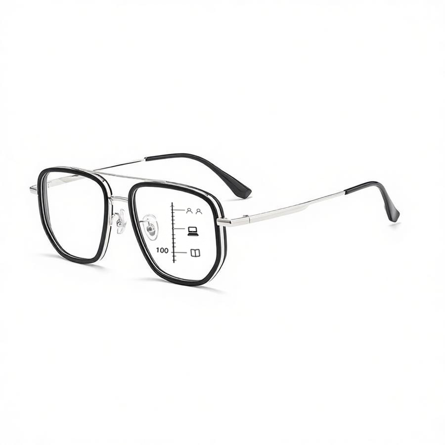 MODERN MINIMALIST SPORT READING GLASSES - DURABLE COMFORTABLE CLEAR FRAME FOR TRAVEL, DRIVING & DAILY WEAR