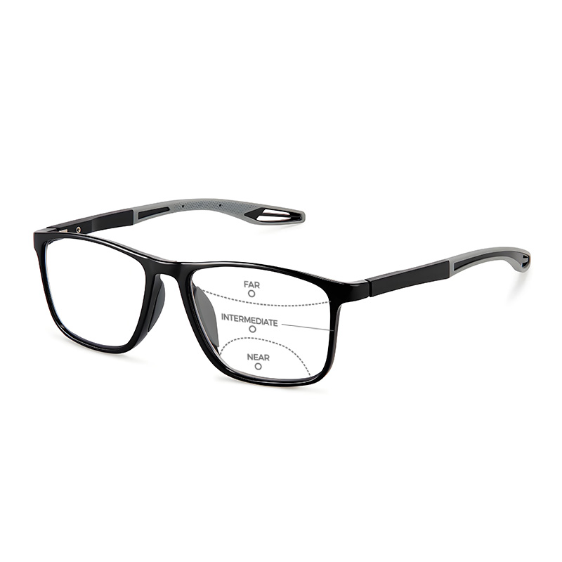 SPORTS TR SQUARE FRAME ULTRA-LIGHT ANTI-BLUE LIGHT READING GLASSES