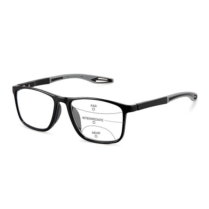 SPORTS TR SQUARE FRAME ULTRA-LIGHT ANTI-BLUE LIGHT READING GLASSES