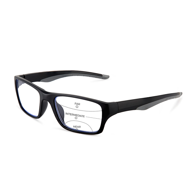 FASHION SPORTS LARGE FRAME ANTI-BLUE LIGHT READING GLASSES