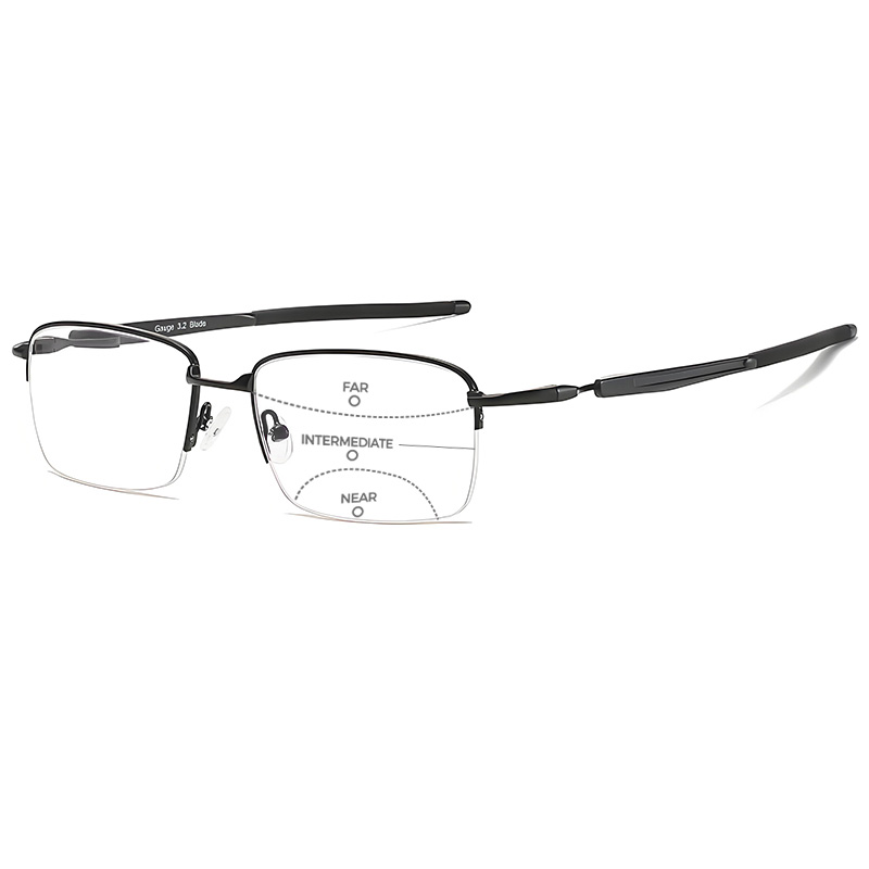 LIGHTWEIGHT MEN’S READING GLASSES WITH REINFORCED HINGES