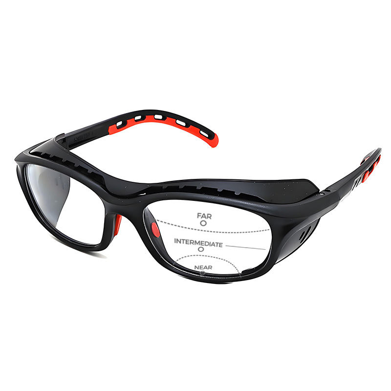 PROTECTIVE READING GLASSES WITH SIDE SHIELDS FOR DUST AND AIRBORNE PARTICLES