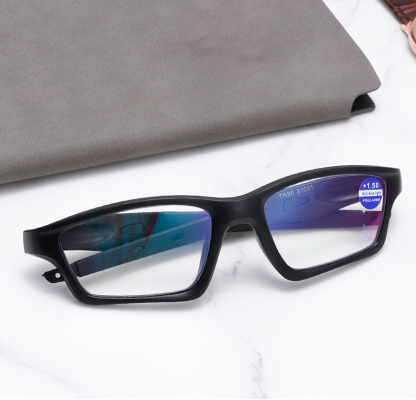 SPORTS & LEISURE FULL-FRAME BLUE LIGHT BLOCKING READING GLASSES