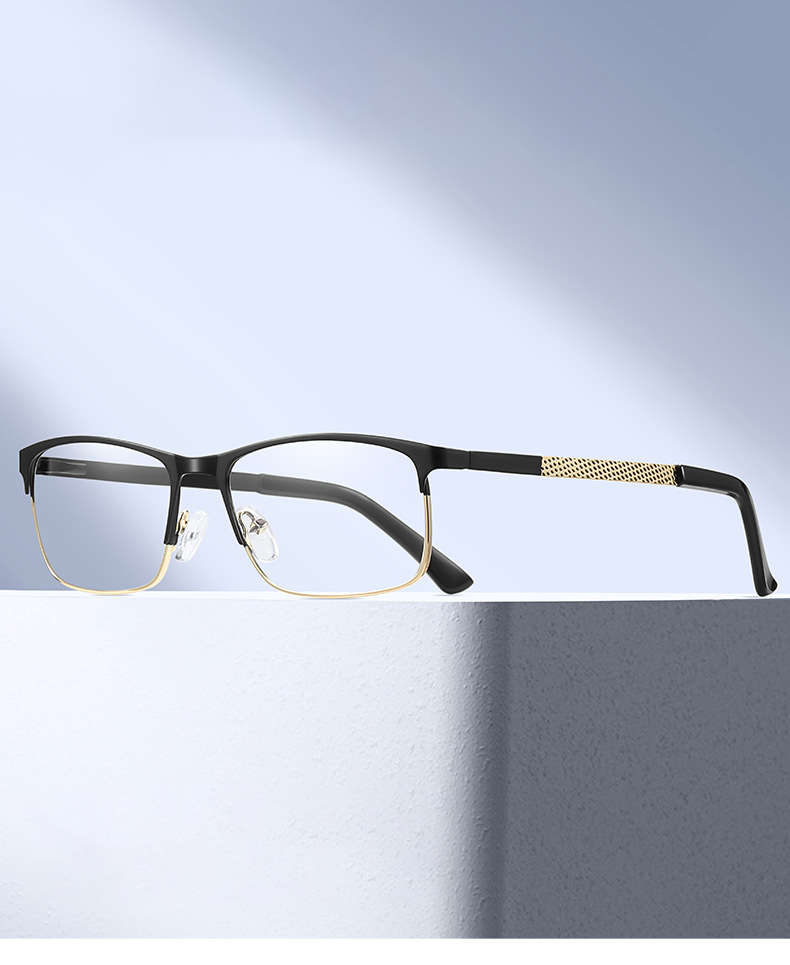 LIGHTWEIGHT & TOUGH SEMI-RIMLESS PHOTOCHROMIC PROGRESSIVE MULTIFOCAL READING GLASSES