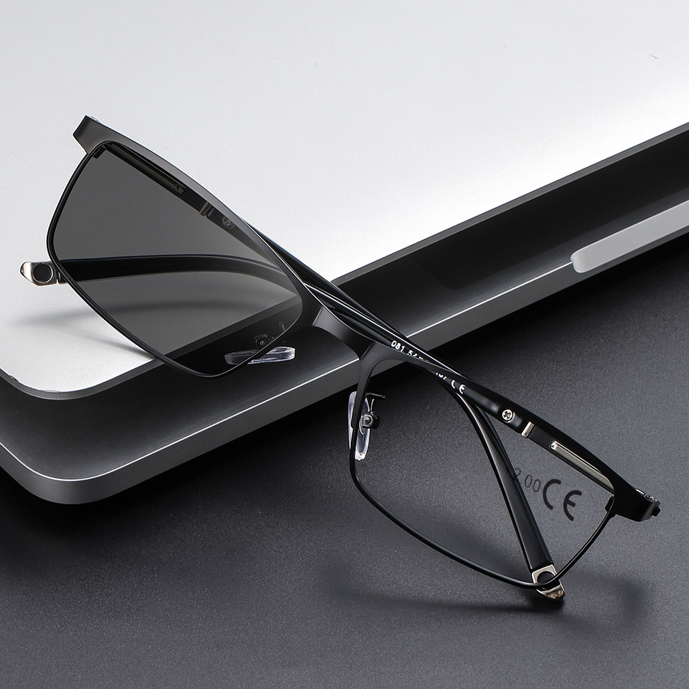 CLASSIC RECTANGULAR ANTI-BLUE LIGHT READING GLASSES FOR WORK & CASUAL WEAR