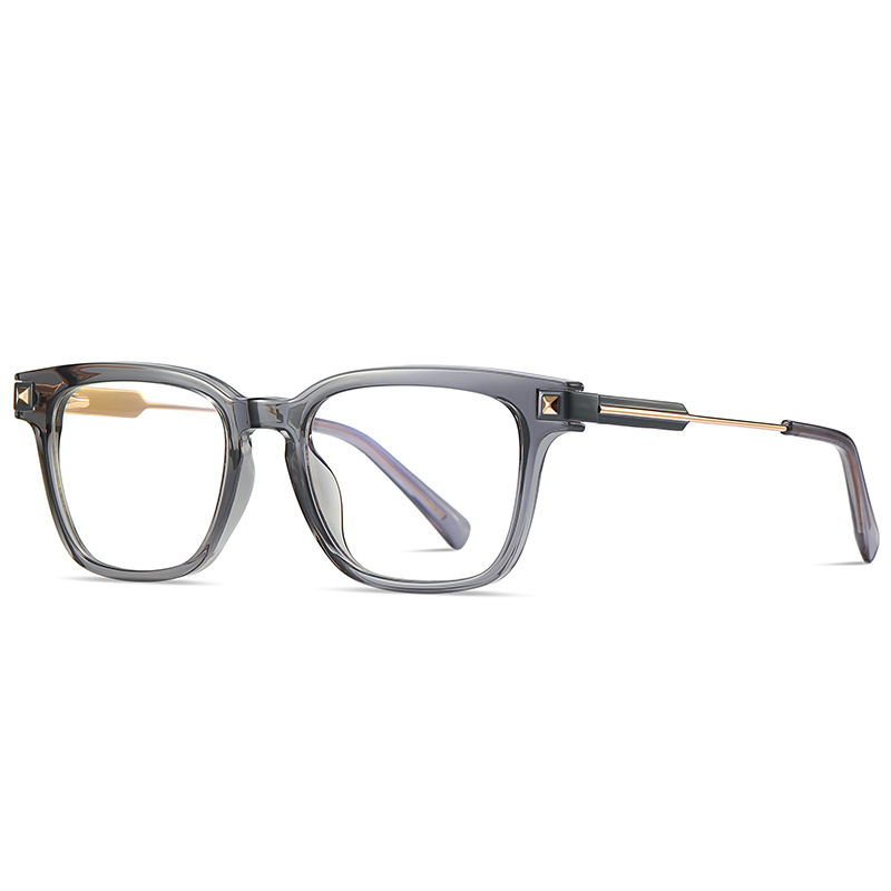 Prescription Glasses - SQUARE METAL COLOR-CHANGING MULTIFOCAL READING GLASSES