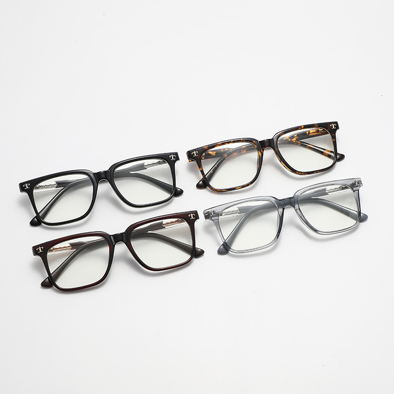 FASHIONABLE SQUARE CROWE ANTI-BLUE LIGHT READING GLASSES
