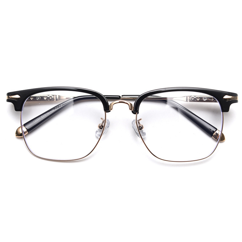BUSINESS METAL HALF FRAME PHOTOCHROMIC READING GLASSES