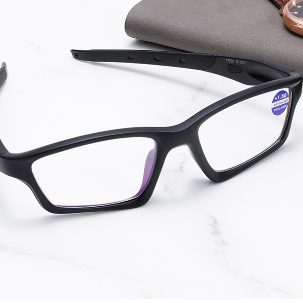 SPORTS & LEISURE FULL-FRAME BLUE LIGHT BLOCKING READING GLASSES