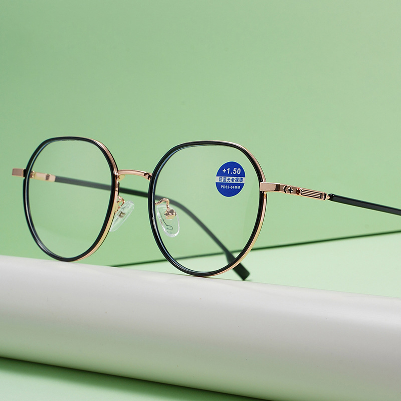 BUSINESS CASUAL FULL-RIM BLUE LIGHT BLOCKING READING GLASSES 