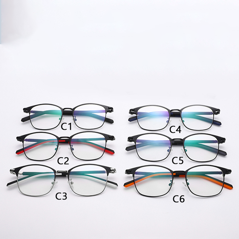 FULL-FRAME RETRO SPORTS ANTI-BLUE LIGHT PHOTOCHROMIC PROGRESSIVE READING GLASSES