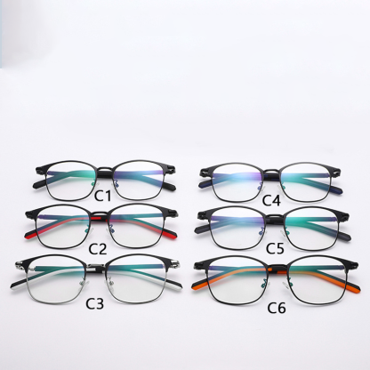 FULL-FRAME RETRO SPORTS ANTI-BLUE LIGHT PHOTOCHROMIC PROGRESSIVE READING GLASSES