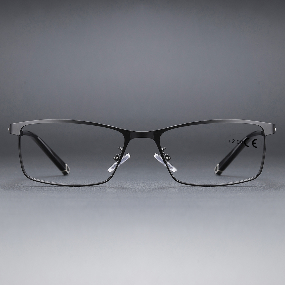 CLASSIC RECTANGULAR ANTI-BLUE LIGHT READING GLASSES FOR WORK & CASUAL WEAR