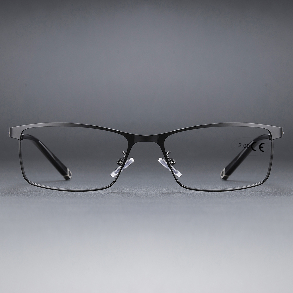 CLASSIC RECTANGULAR ANTI-BLUE LIGHT READING GLASSES FOR WORK & CASUAL WEAR