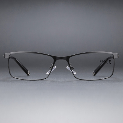 CLASSIC RECTANGULAR ANTI-BLUE LIGHT READING GLASSES FOR WORK & CASUAL WEAR
