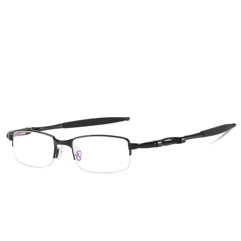 SPRING-LOADED SEMI-RIMLESS PHOTOCHROMIC MULTIFOCAL READING GLASSES