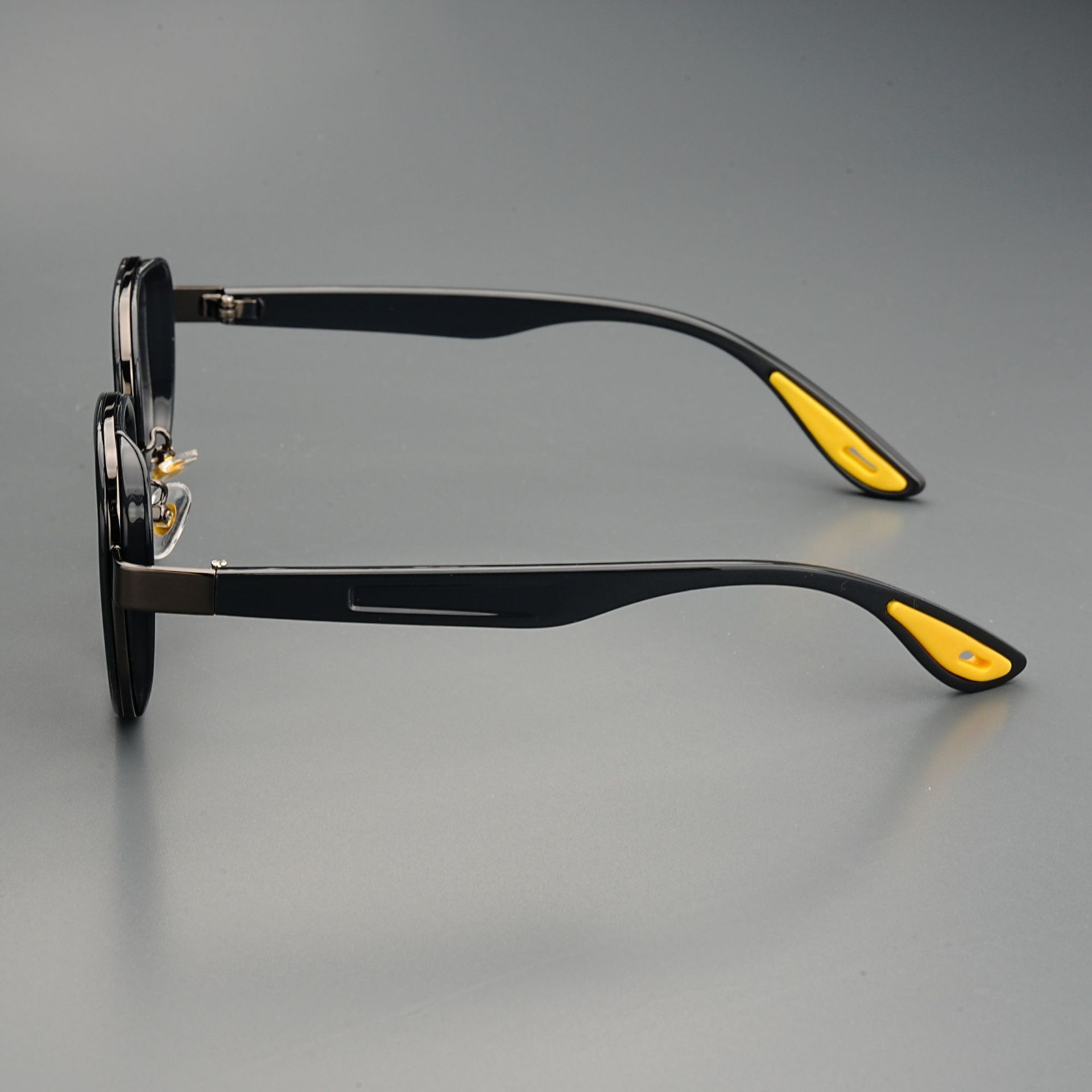 MEN’S DOUBLE-RIM SQUARE AVIATOR GLASSES