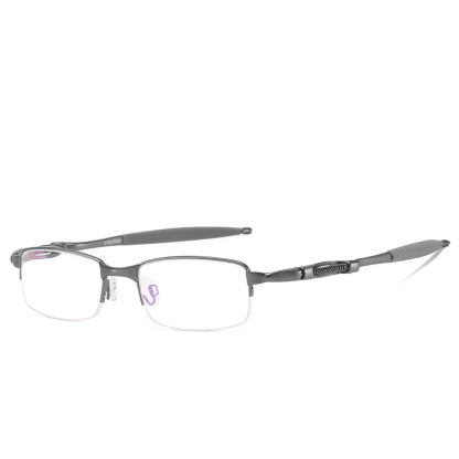Prescription Glasses - SPRING-LOADED SEMI-RIMLESS PHOTOCHROMIC MULTIFOCAL READING GLASSES