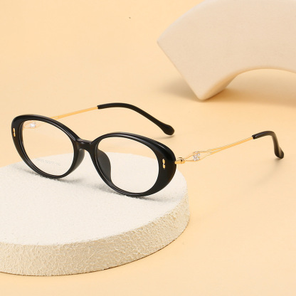RETRO OVAL RHINESTONE PHOTOCHROMIC MULTIFOCAL READING GLASSES