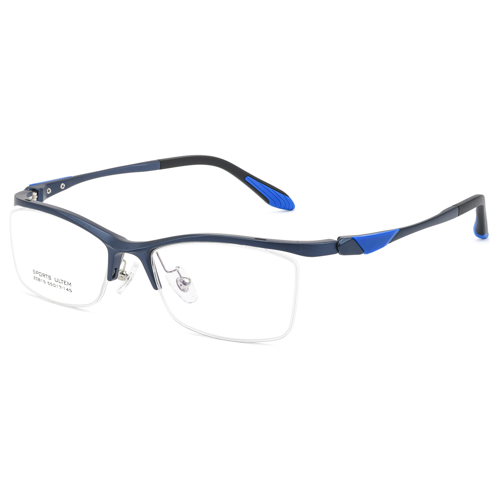 SPORTS PHOTOCHROMIC PROGRESSIVE MULTIFOCAL READING GLASSES WITH HALF-FRAME DESIGN