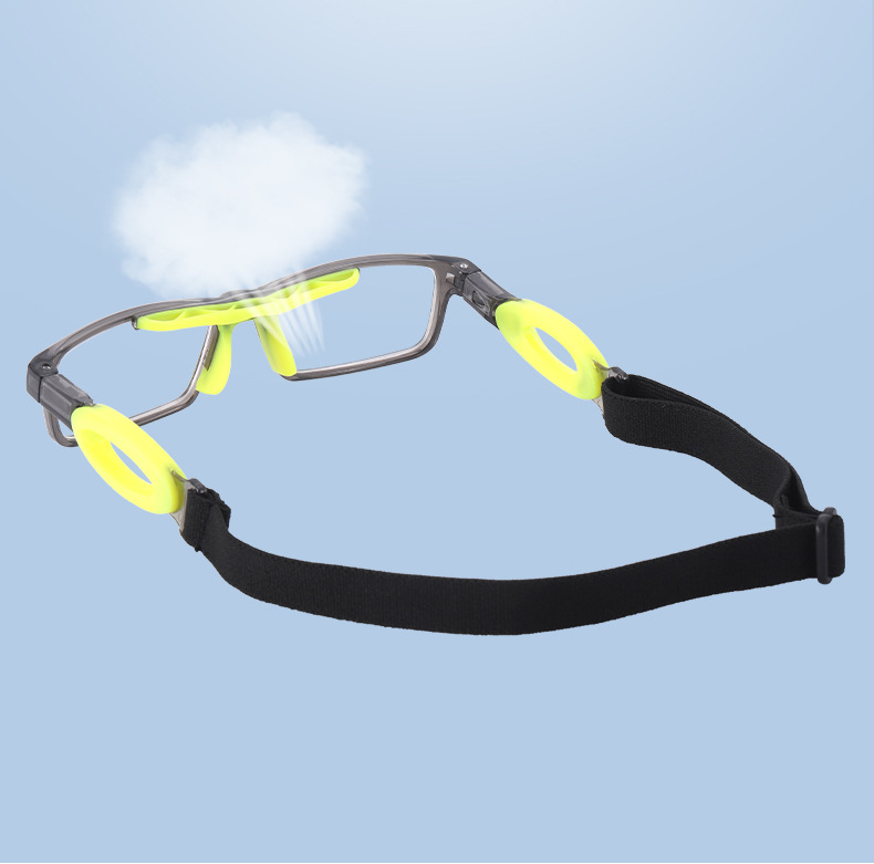 MEN’S PROTECTIVE SPORTS READING GLASSES WITH ADJUSTABLE ELASTIC STRAP