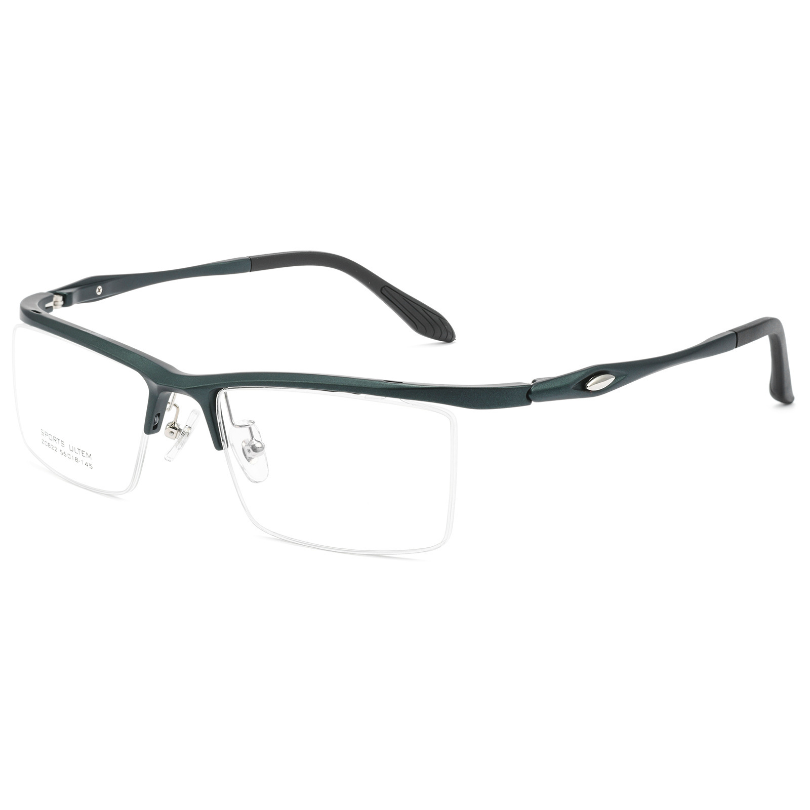 LIGHTWEIGHT HALF-FRAME ANTI-BLUE LIGHT TINTED MULTIFOCAL READING GLASSES