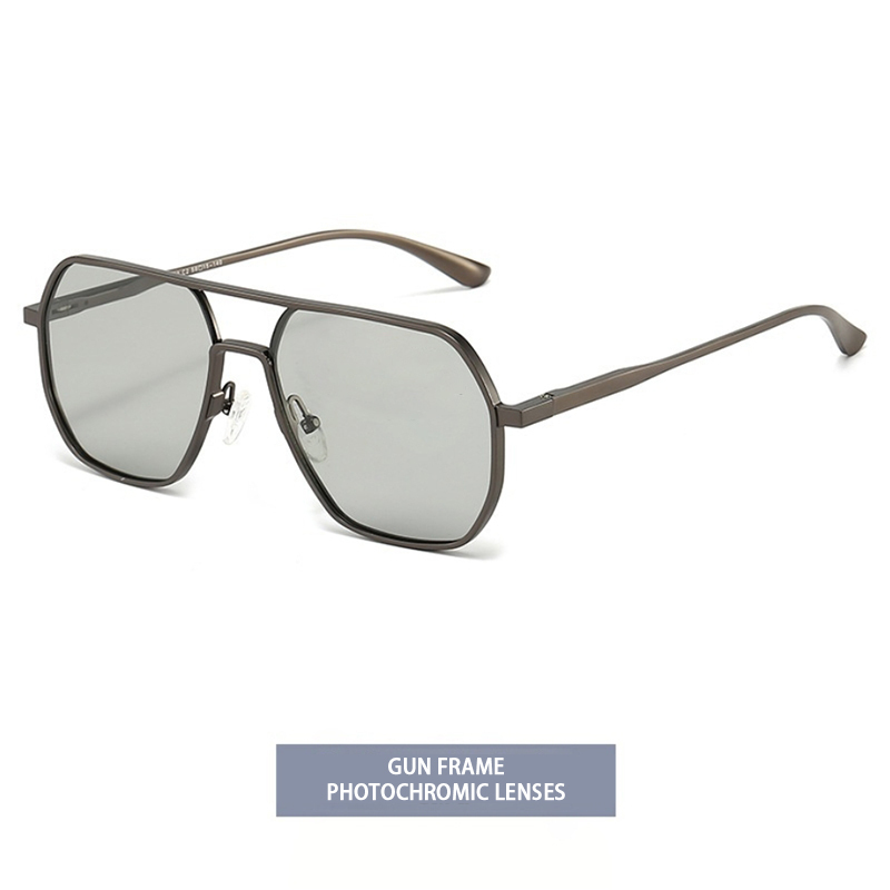 OPTIGEMS 2024 New sunglasses day-night dual-use polarized photochromic glasses driving fishing sunglasses